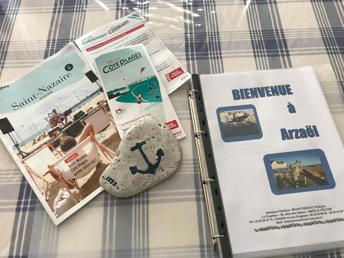 Maison De Vacances Arzael A 200M De La Plage Celebre De Mr Hulot Сен-Назер Экстерьер фото
